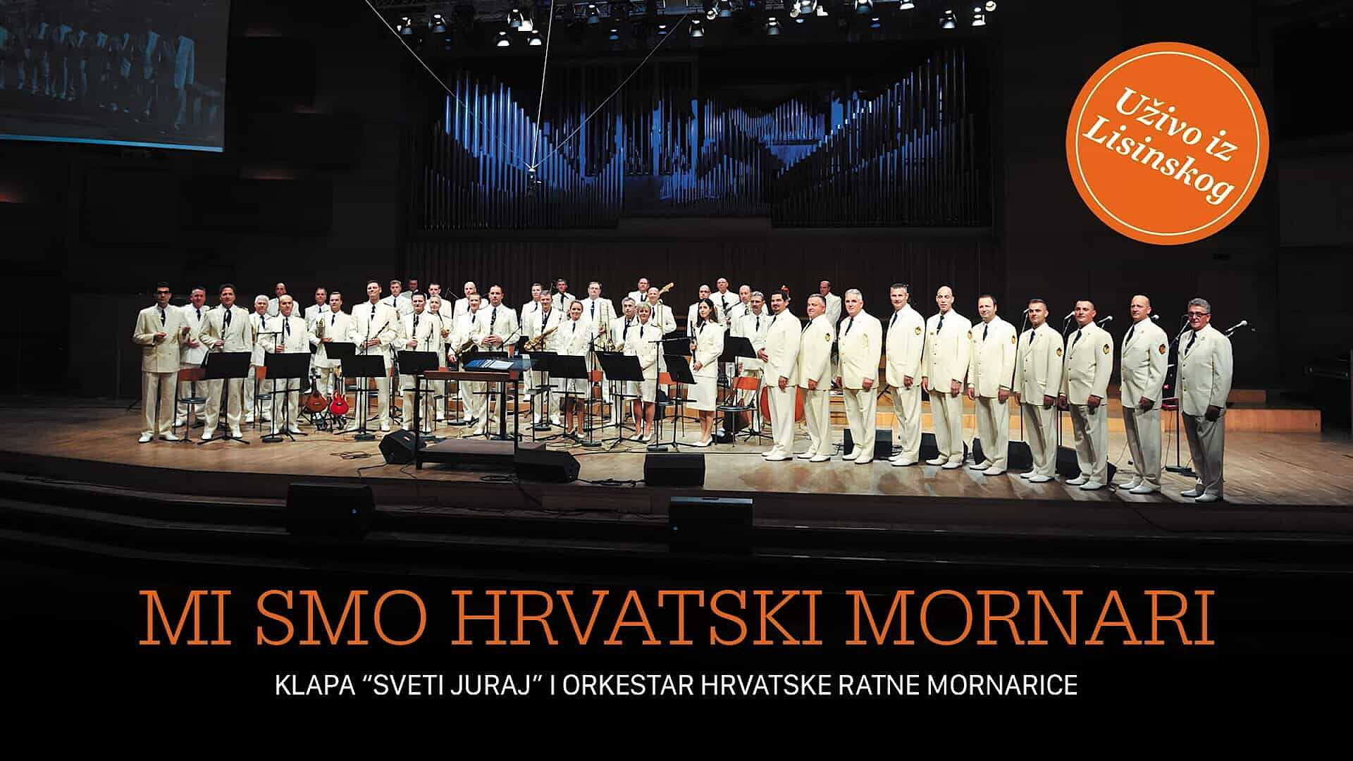 Koncert klape sv Juraj u Lisinskom: Mi smo hrvatski mornari