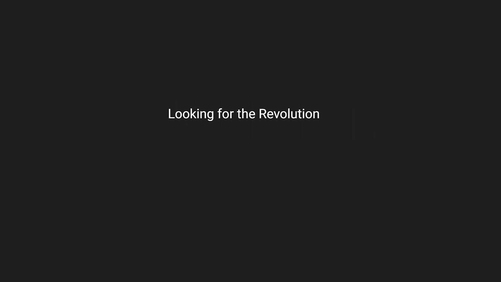Šta treba i šta ne treba revolucija