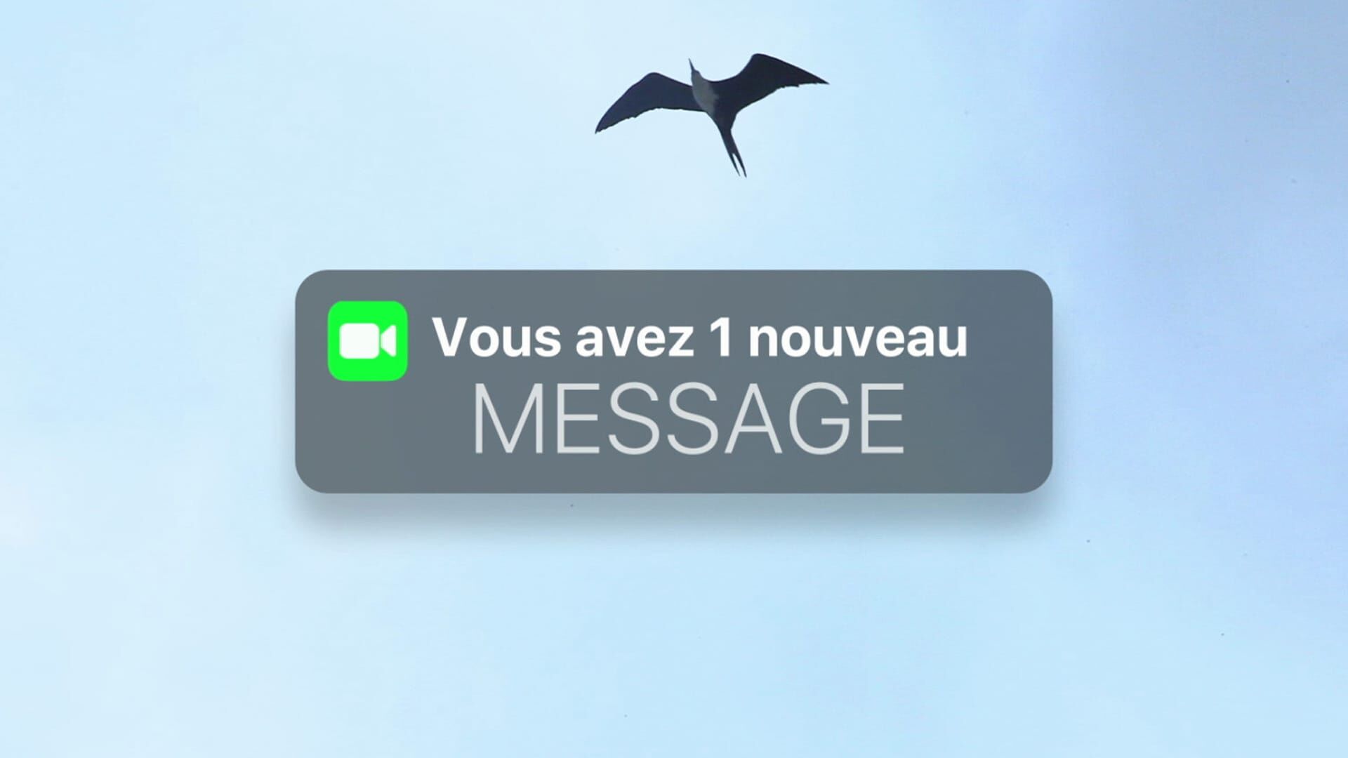 Vous avez un nouveau message