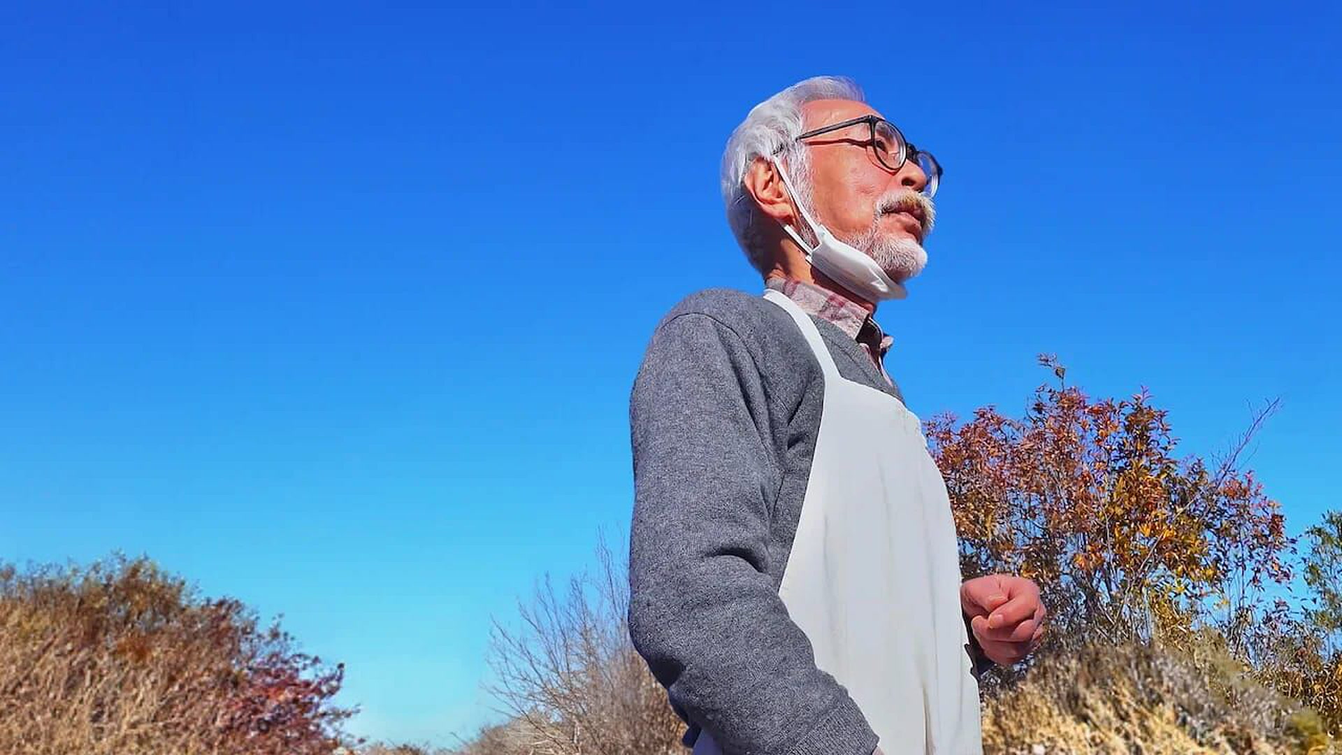 Hayao Miyazaki i čaplja