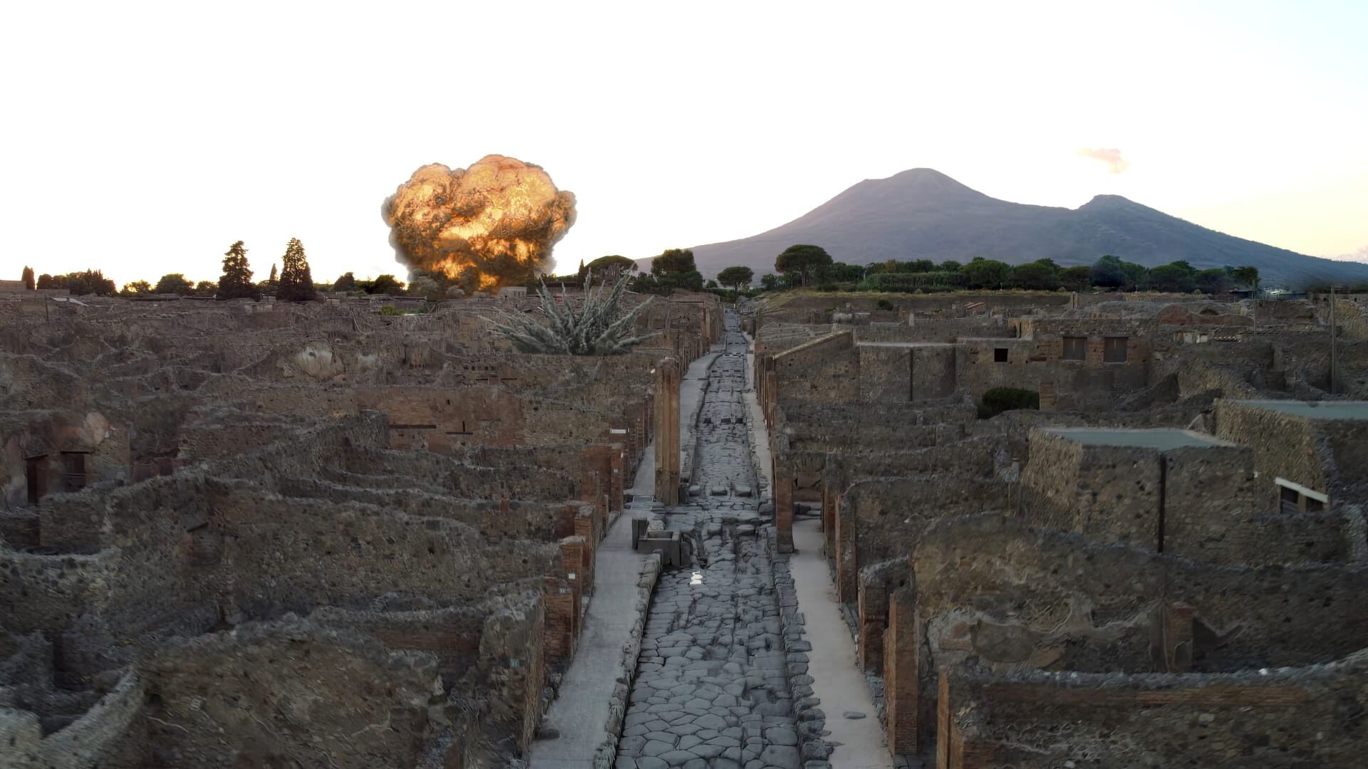 Bombardovanje Pompeje
